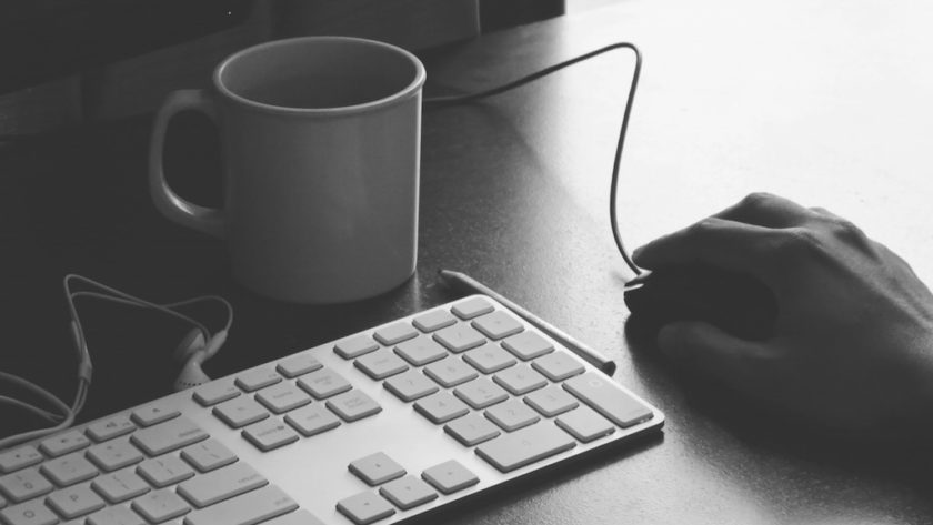 computer keyboard and mouse