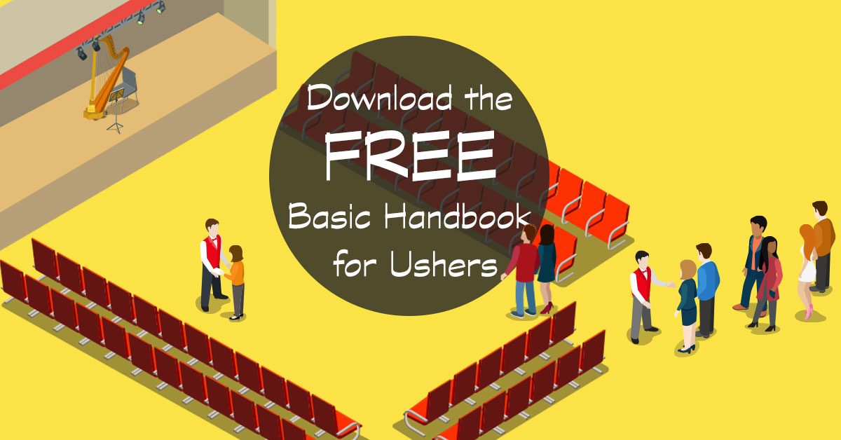 Download the free Basic Handbook for Ushers by Joe Patti