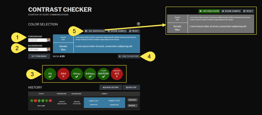 Ease Into Web Accessibility With Color Contrast – Arts Hacker