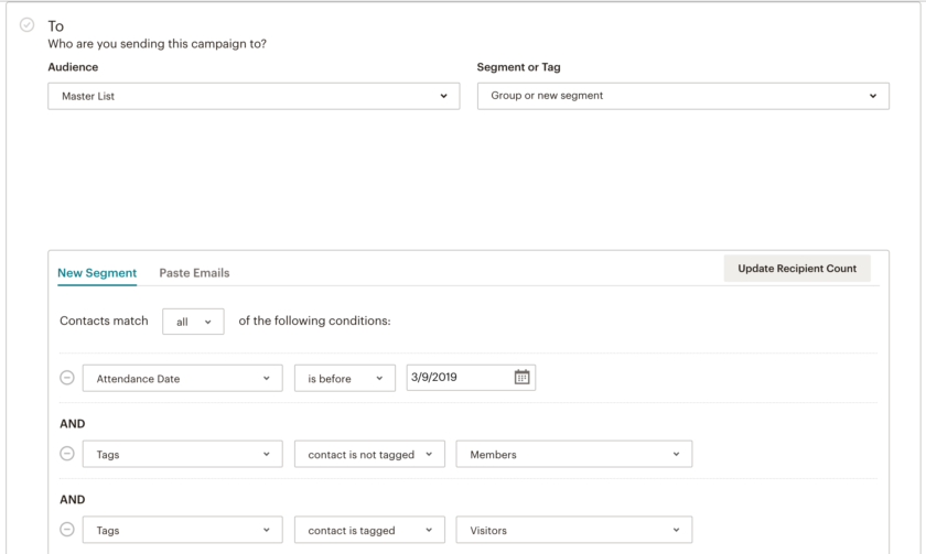 How To Segment Using Tags In MailChimp Arts Hacker